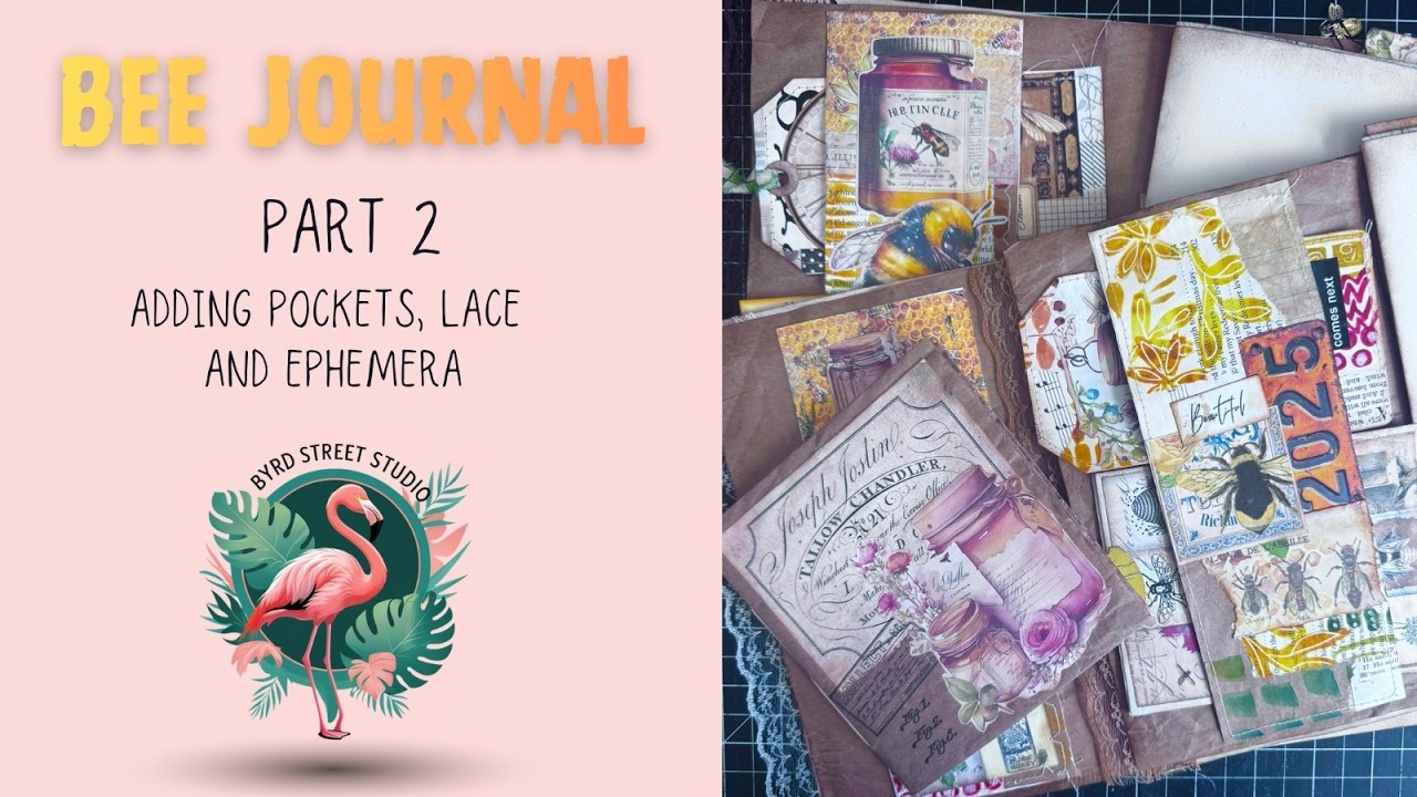 Bee Journal Part 2 Easy Start-to-Finsh Crafting Tutorial