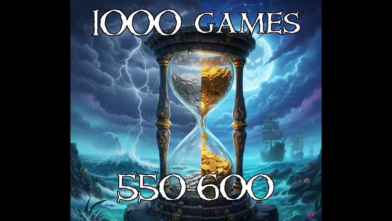 Sea Of Thieves 1000 Hour Glass Games! Part 7