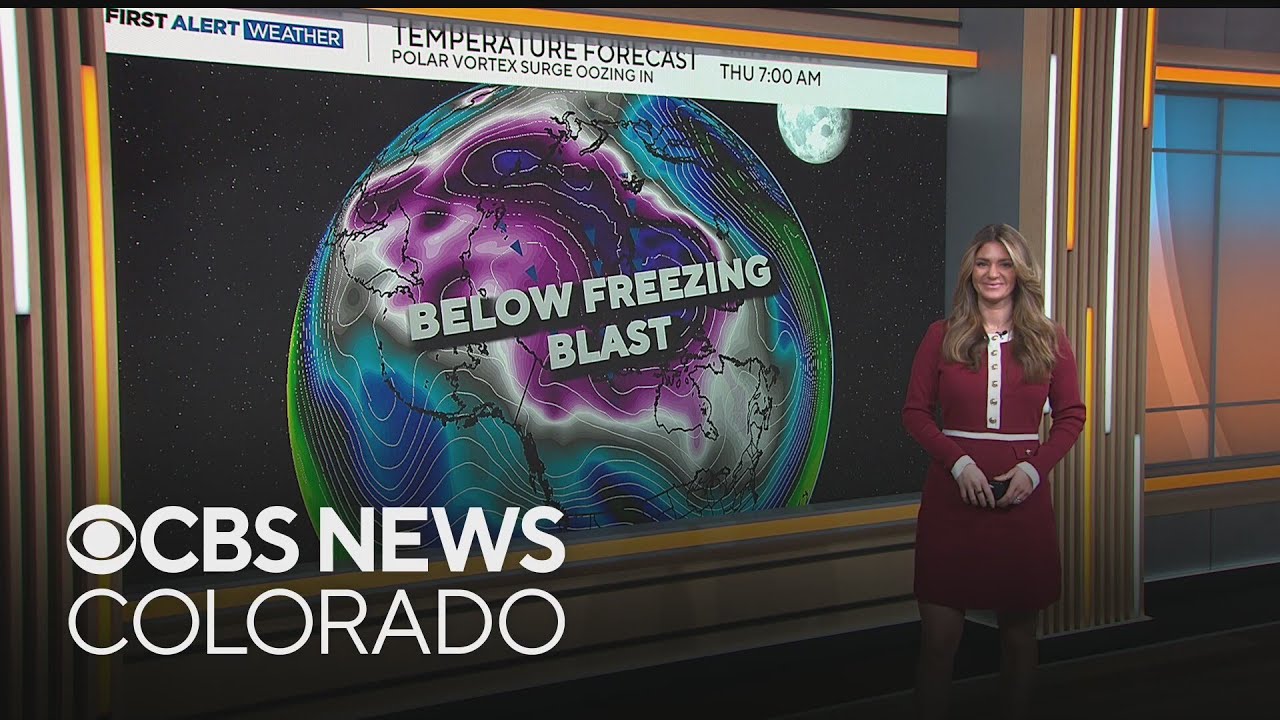 Much warmer across Colorado before the Arctic blast and snow arrive ...