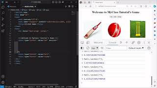 Project-1 (Part-1) Cricket Game 🏏🏏 By Using Javascript.#MyClass