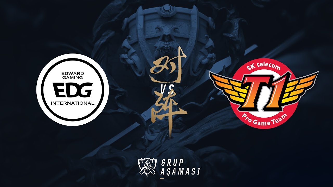 Edward Gaming ( EDG ) vs SK telecom T1 ( SKT ) Maç Özeti | Worlds 2017 Grup Aşaması