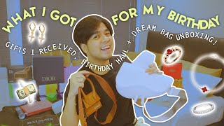 What I Got For My 29th Birthday, Gifts Haul & Dream Bag Unboxing ?? • Red Diaz