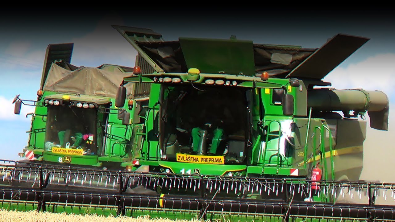INTRO - Harvest/Ernte 2017 | 6x John Deere S & T series, 9x Claas Lexion, 2x New Holland CX