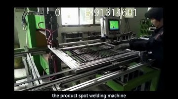 cnc xy axis single side wire mesh spot welding machine