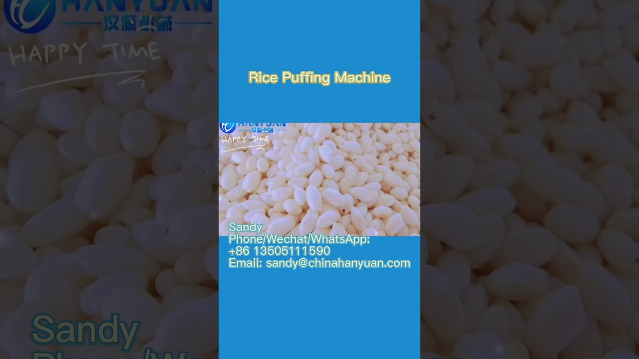 Rice Puffing Machine Rice Puffed Machine 