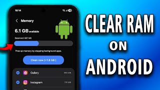 How to Clear RAM on Android (easy tutorial)