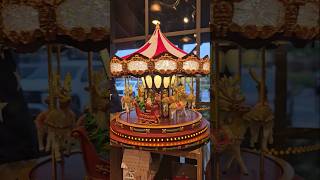 Cracker Barrel Christmas 2024 Marquee Deluxe Santa Carousel