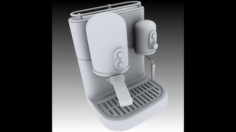3D Model of Coffee Maker Review