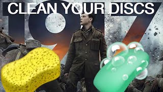 Freezing Pixelated Disc? Wash Your Disc!