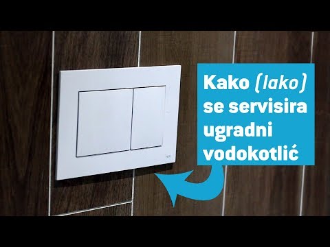 Video: Kako skinuti poklopac s poklopca WC vodokotlića?