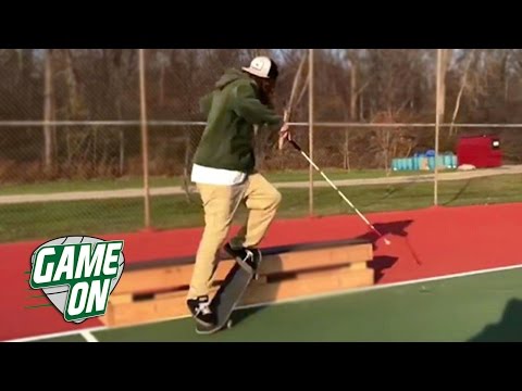 Meet This Incredible Blind Skateboarder | Game On