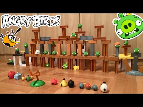Angry Birds Mattel - Destroying Pig City