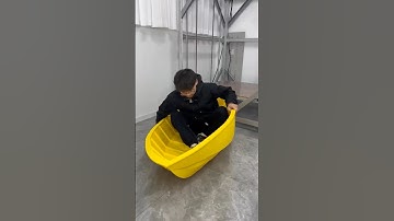 3D printed usable boat with DOWELL 3D Printer #shorts #boat #3dprinting