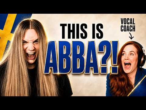 Vocal Coach discovers a Swedish Power Metal Powerhouse take on an ABBA Classic