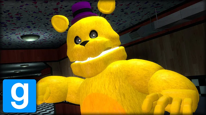 Facing the SPRINTING FREDBEAR Nextbot Chase | GMod Sandbox
