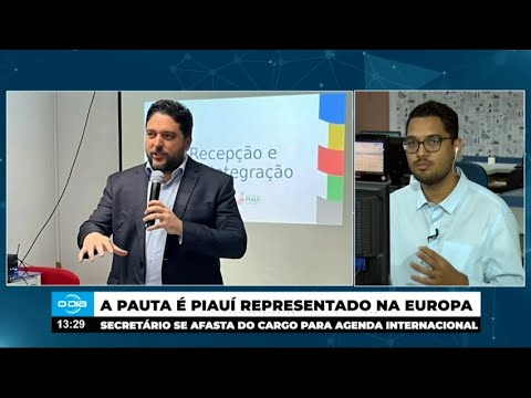 Secretário do Piauí representará Governos do Brasil em Agenda Europeia 05 11 2024