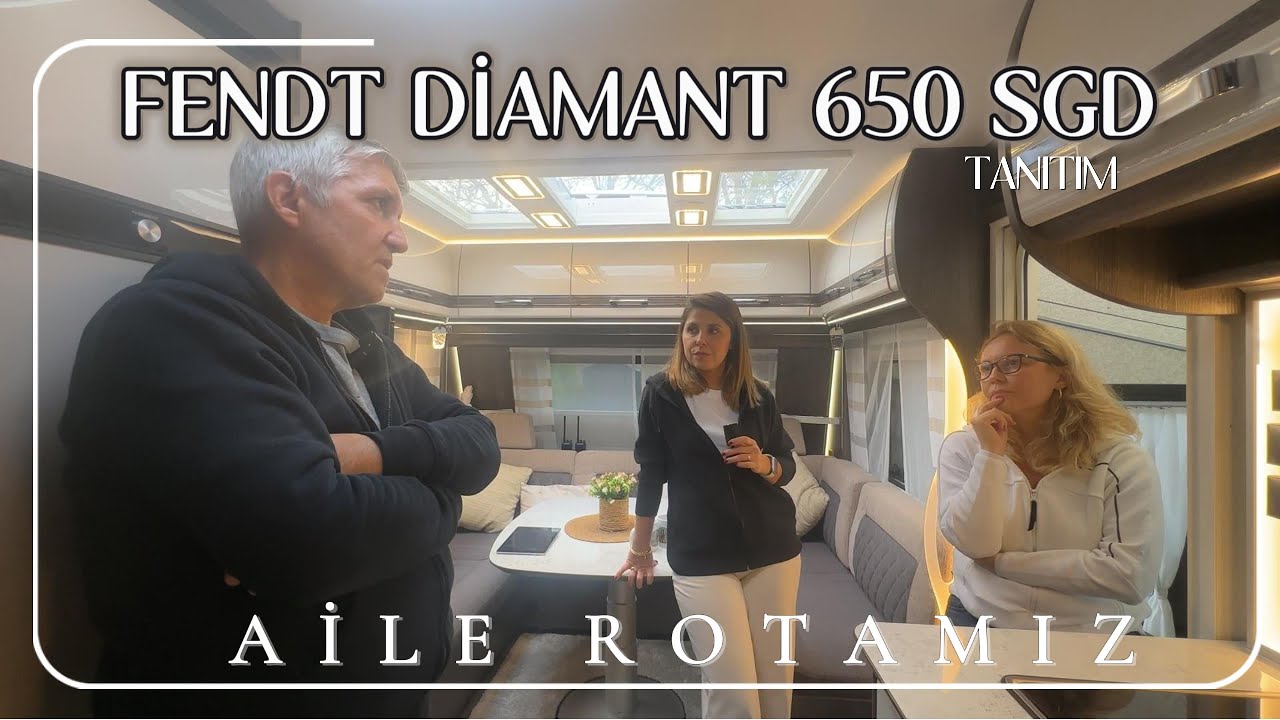 FENDT DİAMANT 650 SGD   I  KARAVANDA LÜKS YAŞAMIN SIRLARI... 🚐