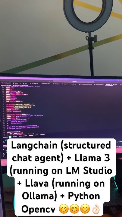 AI Agent using langchain with both Llama 3 & LLaVA LLMs - YouTube