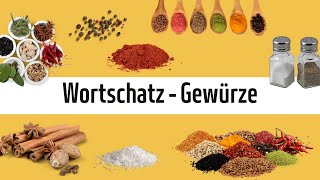 Learn German - Vocabulary: Spices