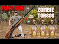 Punt gun vs zombie torsos  the biggest shotgun ever 
