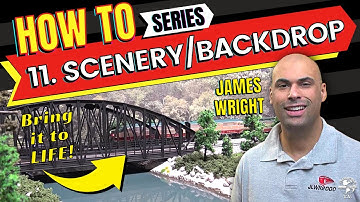 How To Build A Layout Episode 11 - Terrain Scenery & Installing A Backdrop With James Wright