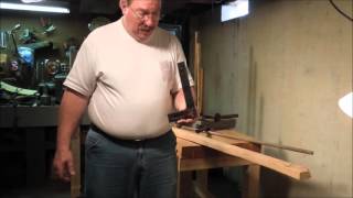Organizing The Workshop ~ Hammer Rack For The Blacksmith Shop ~ Pt 1 ~ By Old Sneelock's Workshop