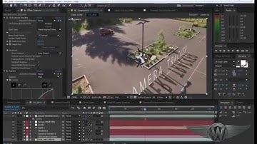 After Effects Camera Tracker tutorial Part 1