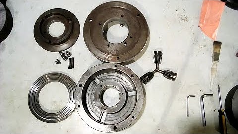 Lathe chuck Disassembly,Servicing and Reassembly | metal lathe