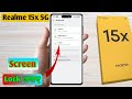 realme 15x 5g me screen lock kaise lagaye, realme 15x 5g me lock kaise lagaye