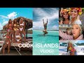 COOK ISLANDS TRAVEL VLOG! influencer trip