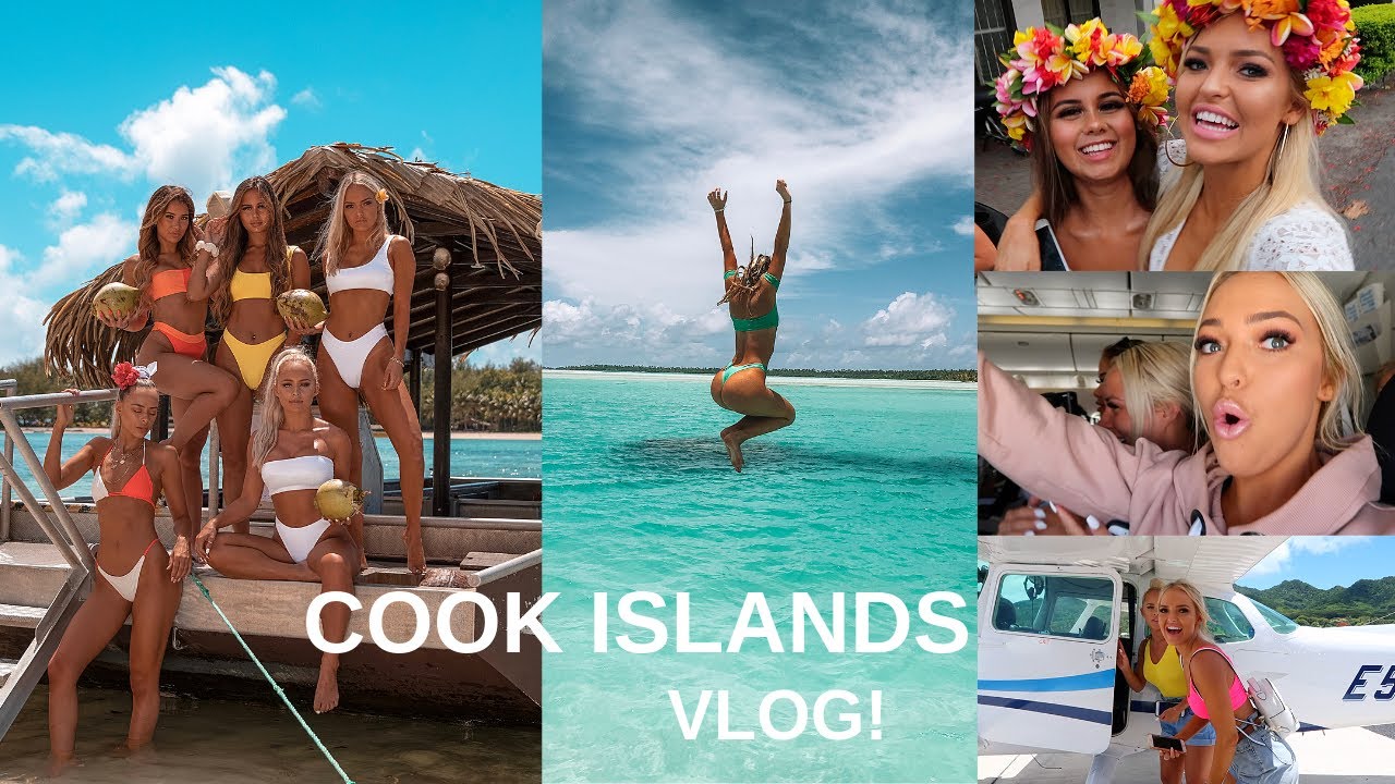 COOK ISLANDS TRAVEL VLOG! influencer trip