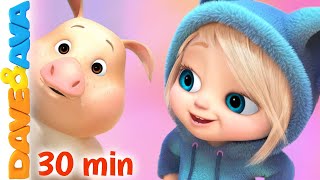 🌻 Farm Animals Song and More Nursery Rhymes & Kids Songs by Dave and Ava 🌻