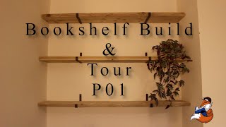 Bookshelf Build & Tour - P01 of our bookish home builds ❤?