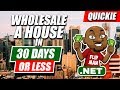 How to Wholesale Real Estate Free Training - 5 Simple Steps