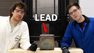 Making a super heavy lead cube