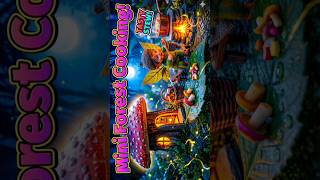 Miniature Mushroom  Life  Tiny Forest Cooking #asmrcooking  #miniaturedollcooking #asmr #shorts