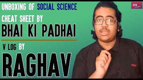 BKP | BHAI KI PADHAI | Cheat Sheet | Social Science | Class X | Unboxing And Review | BY RAGHAV