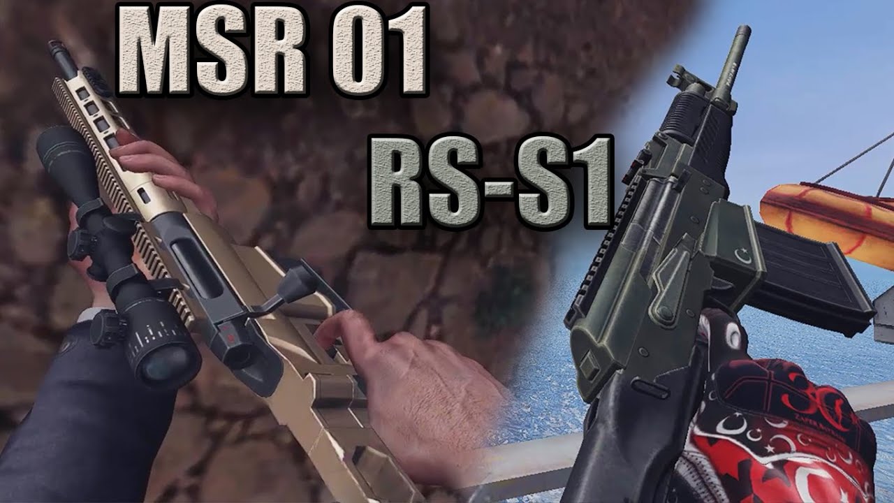 MSR 01 RS-S1 TAARUZ VE NİŞANCI 1.60 GÜNCELLEMESİ // Zula - YouTube