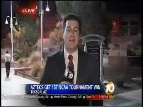 Reporter Almost Gets Backed Into By Truck On Live TV - YouTube