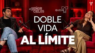 La doble vida de Claire y David con Flor Benítez y Marco Tostado en El Señor de los Cielos | QUÉDAT