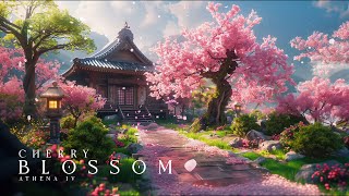 Beautiful Cherry Blossom Music  Relaxing Japanese Zen Music for Stress Relief