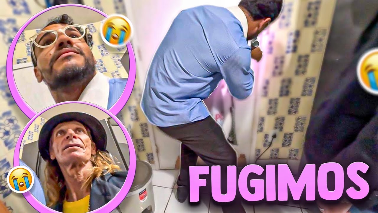 CONSEGUIMOS FUGIR DO APARTAMENTO 😱😱😱 | FALA FINA