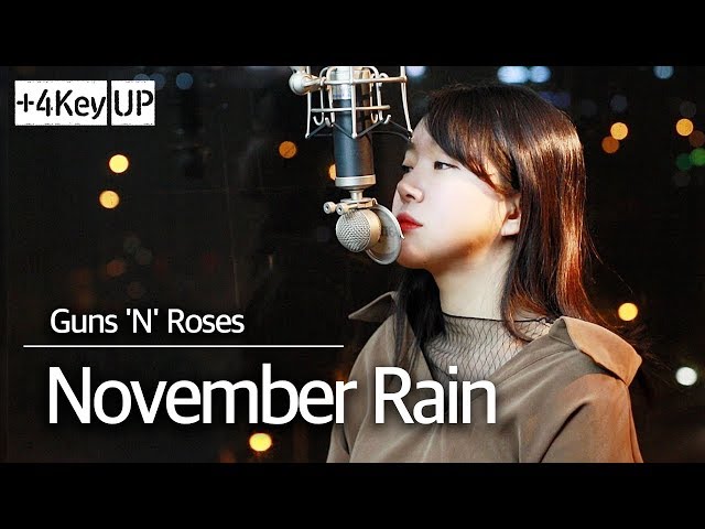 (+4key up) November Rain cover - Guns N' Roses l Bubble Dia class=