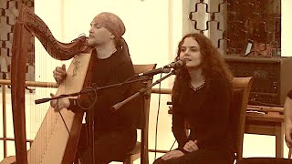 Moldavan folk song karol  Alizbar & Ann'Sannat & Inna Bondari  Молдавская колядка Celtic harp