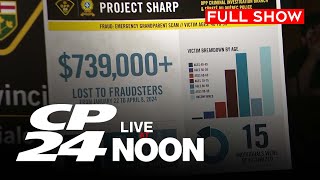 Officials announce results of Project Sharp | CP24 Live at Noon for Apr. 18, 2024
