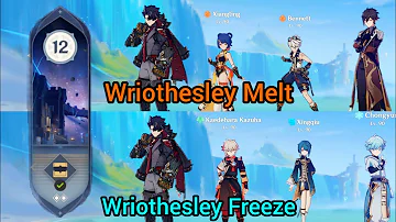 C1 Wriothesley Melt and Freeze Showcase 4.1 Spiral Abyss 12