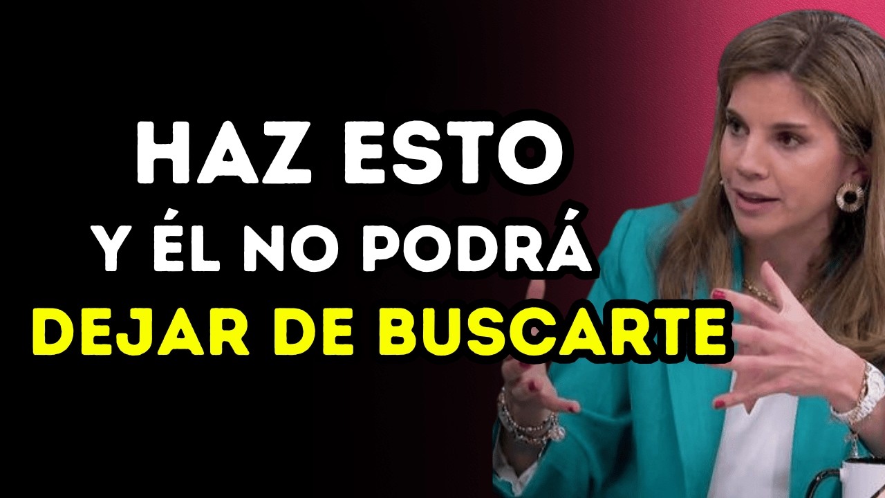 Haz Que Él Te Persiga Sin Mover un Dedo (Psicología Femenina) | Marian Rojas