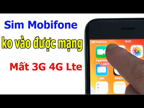 Sim Mobifone bị