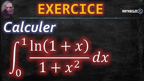 🔴MATHSCLIC EXERCICE | CALCUL DE LA VALEUR DE L