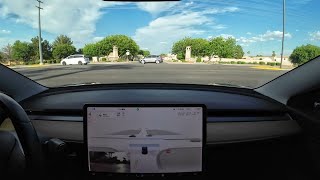 Tesla FSD 12.3.6 hangs a left and goes up the street by Phenix9 1,560 views 7 days ago 8 minutes, 19 seconds